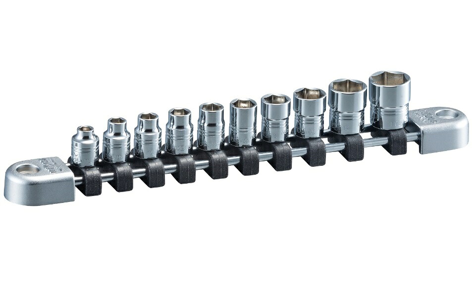【尖んがり5倍】KTC ネプロス (6.3SQ)ソケット仕掛ける (六角) NTB210BA