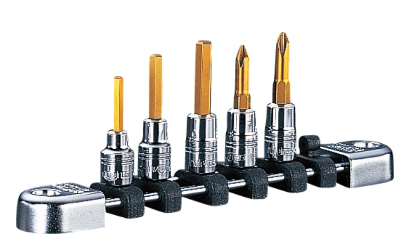 【尖んがり10倍】KTC ネプロス (6.3SQ)ヘキサゴンビットセット NTBT205A