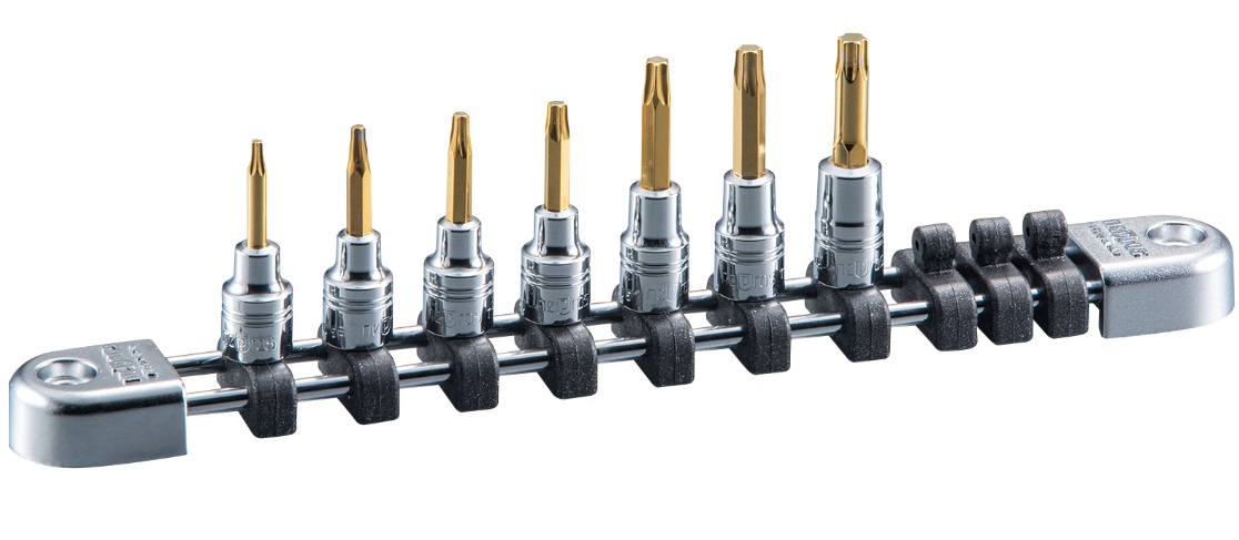 【ポイント10倍】KTC ネプロス (6.3SQ)T型トルクスビットセット NTQ4T07
