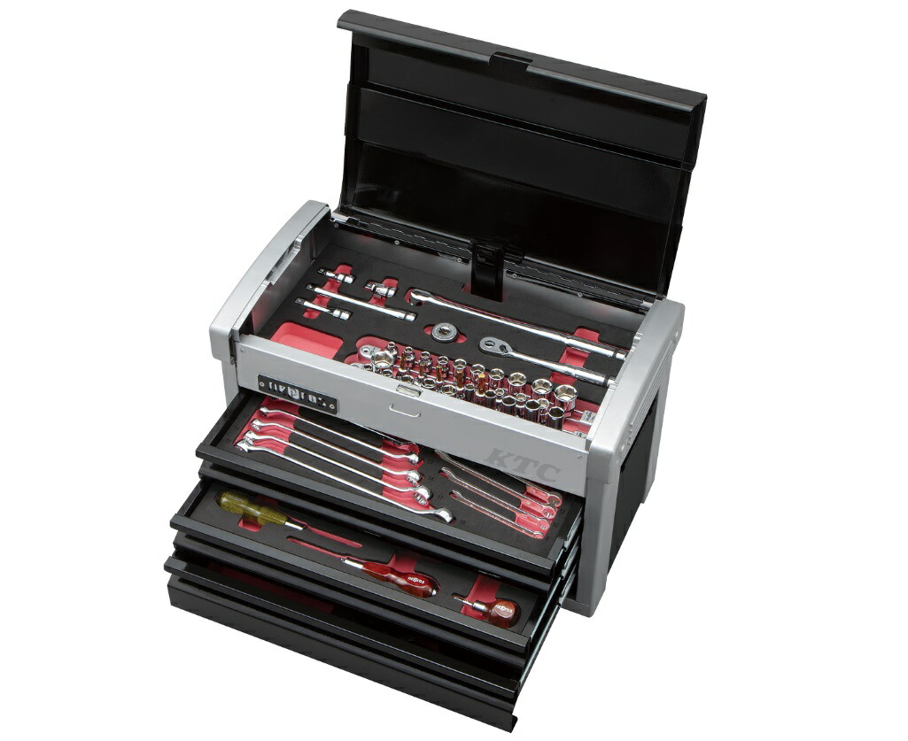 【ポイント10倍】【直送品】 KTC ネプロス ツールセット(60点組) NTX759C 【法人向け・個人宅配送不可】 【大型】