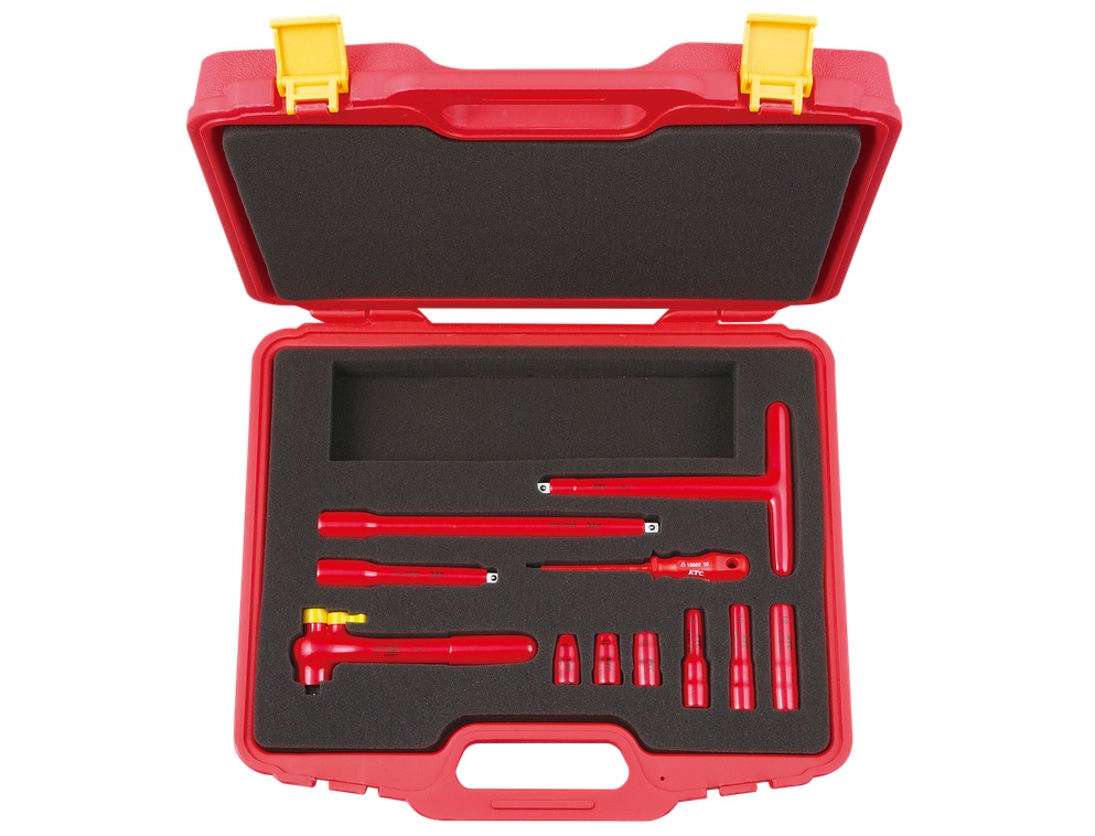 【ポイント5倍】京都機械工具 (KTC) 絶縁工具セットA  ZTB311A