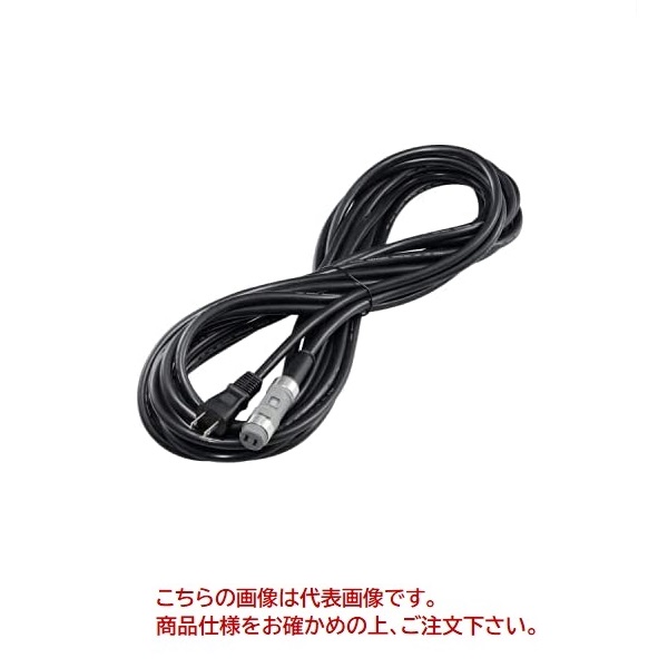【尖んがり5倍】【直送品】 京セラ 脱着式キャブタイヤコード 黒 10m 60700217
