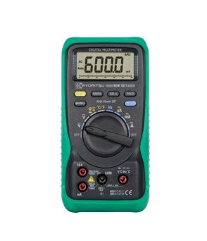 共立電気計器 デジタルマルチメータ KEW1011 (ホルスター・温度プローブ付)｜道具屋さん店 7,548円
