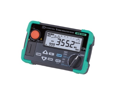 【ポイント10倍】共立電気計器 絶縁抵抗計 KEW3552 (携帯用ケース付)