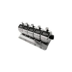 【ポイント10倍】ライン精機 (LINE) 機械式数取器 H-102M-5