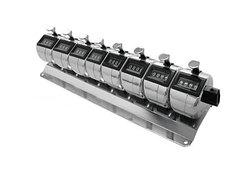【ポイント5倍】ライン精機 (LINE) 機械式数取器 H-102M-8