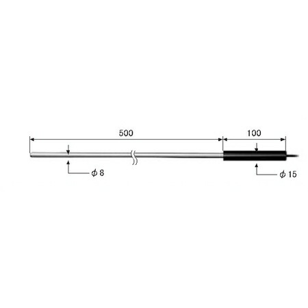 ライン精機 (LINE) ワイヤタイプ熱電対プローブ(K型) KS-82A