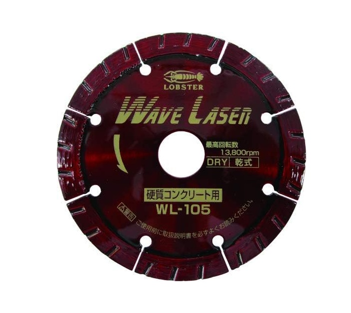 【ポイント5倍】ロブテックス (エビ) DMホイール ウェーブレーザー WL125|道具屋さん店