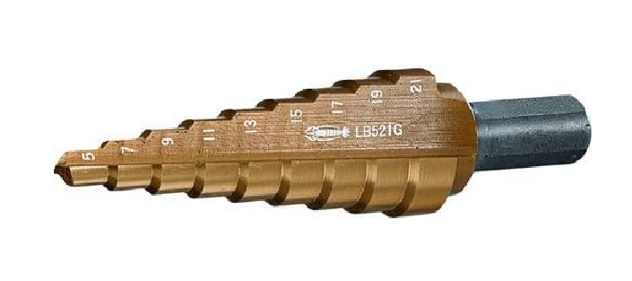 【ポイント10倍】ロブテックス (エビ) ステージドリル コーティング 9段 軸径10mm LB521G (335-6485)