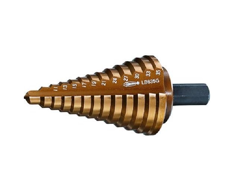 【ポイント10倍】ロブテックス (エビ) ステージドリル コーティング 9段 軸径10mm LB622G (335-6523)