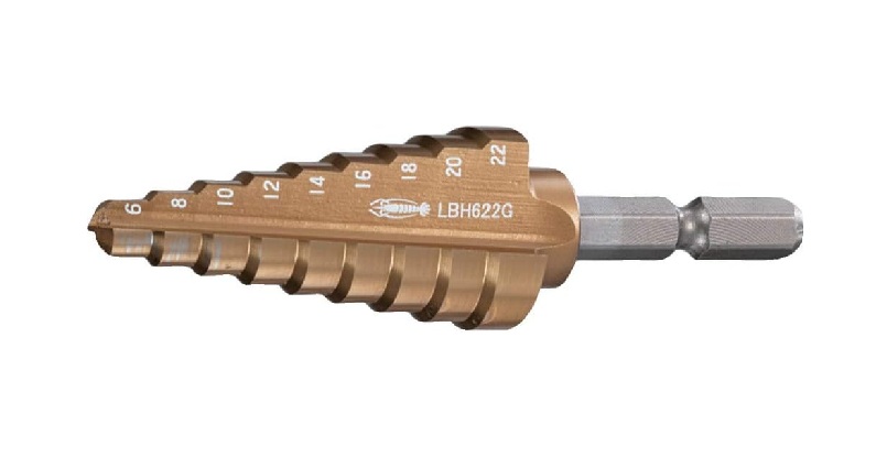 ロブテックス (エビ) 高座せん孔機 上塗り 9段 六角軸 LBH622G (372-2309)