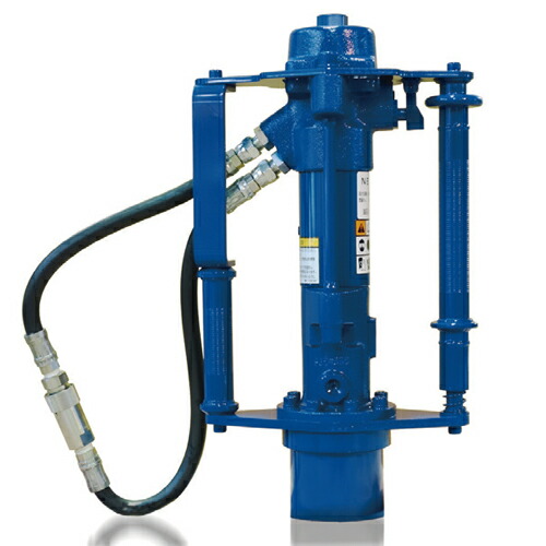【尖んがり5倍】【直送品】 丸善実業 油圧杭打機 KH-150-2