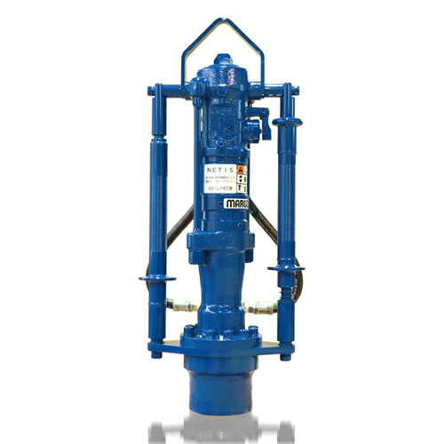 【尖んがり10倍】【直送品】 丸善実業 油圧杭打機 KH-240V 【大型】