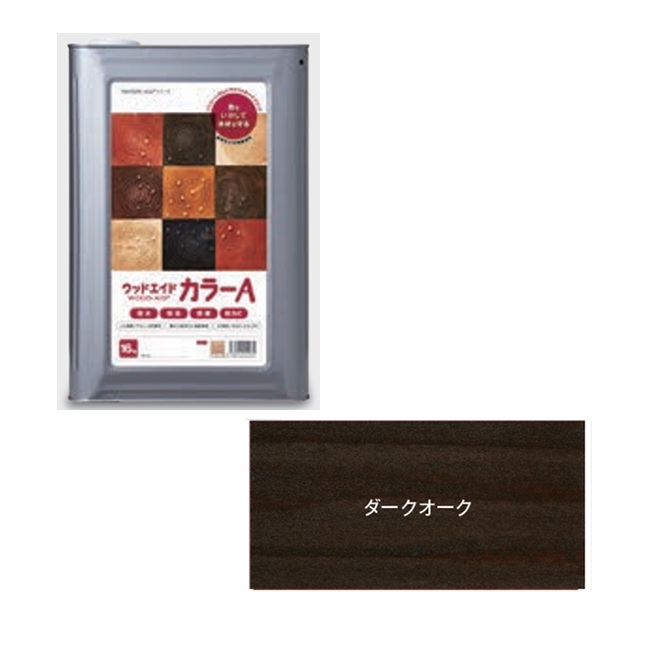 【尖んがり5倍】【直送品】 日本マテリエイド ウッドエイド（WOOD-AID） 色合いA 幽々たるオーク材 16kg DIY・工具-塗料缶・ペンキ