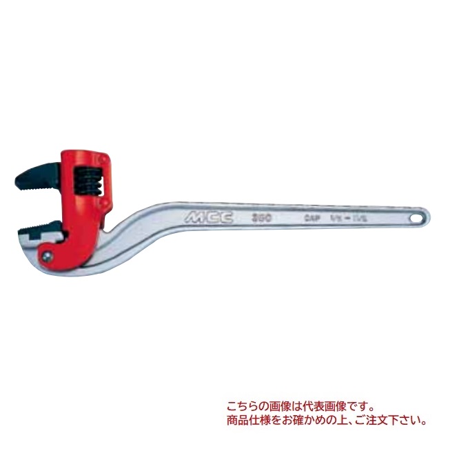 【尖んがり10倍】【直送品】 MCC会社企業 端っこ鍵 軽銀 白･エンビ覆いかぶせる鋼管用DA CWVDA350 その他-DIY・工具