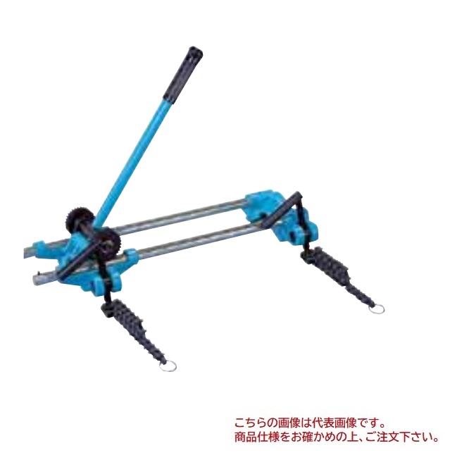 【尖んがり10倍】【直送品】 MCC会社企業 塩ビ管挟みいれる機 PIS-200