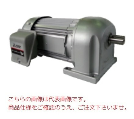 三菱電機 ギヤードモータ GM-SP 0.75KW 4P 1/30 200V (GM-SP-750W-1-30)