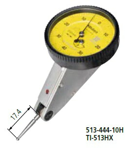 ミツトヨ (Mitutoyo) テストインジケータ TI-513HX (513-444-10H) (傾斜形・ノークラッチ)|道具屋さん店