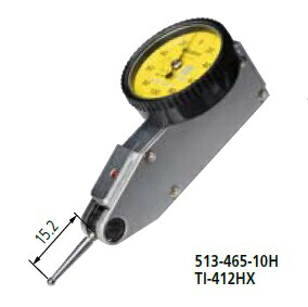 【尖んがり5倍】ミツトヨ (Mitutoyo) 取り調べる表示計器 TI-412HX (513-465-10H) (縦形・小面径・否クラッチペダル)