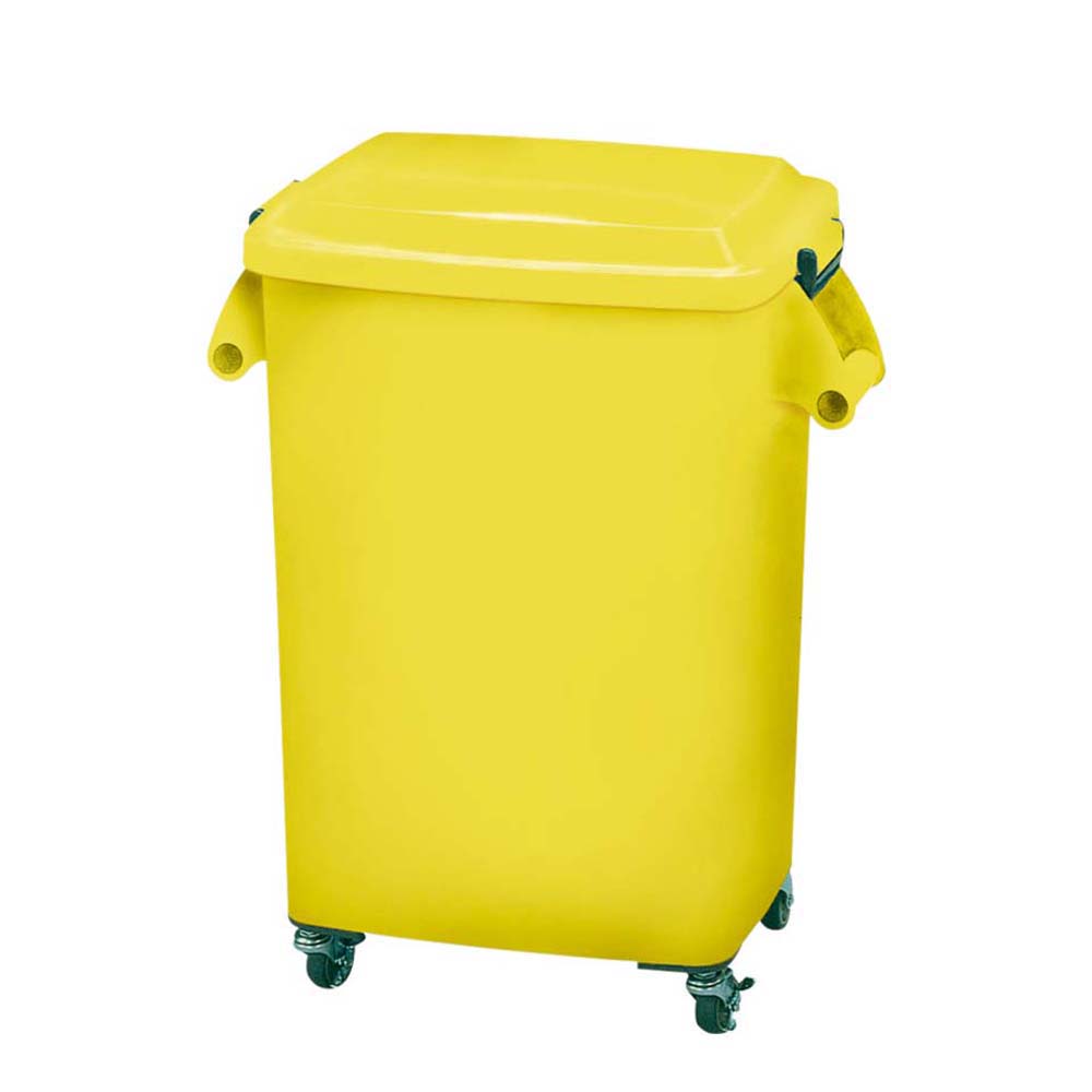 【直送品】 ミヅシマ工業 厨房ペールCK CK-70・70L イエロー (2140275) 【大型】
