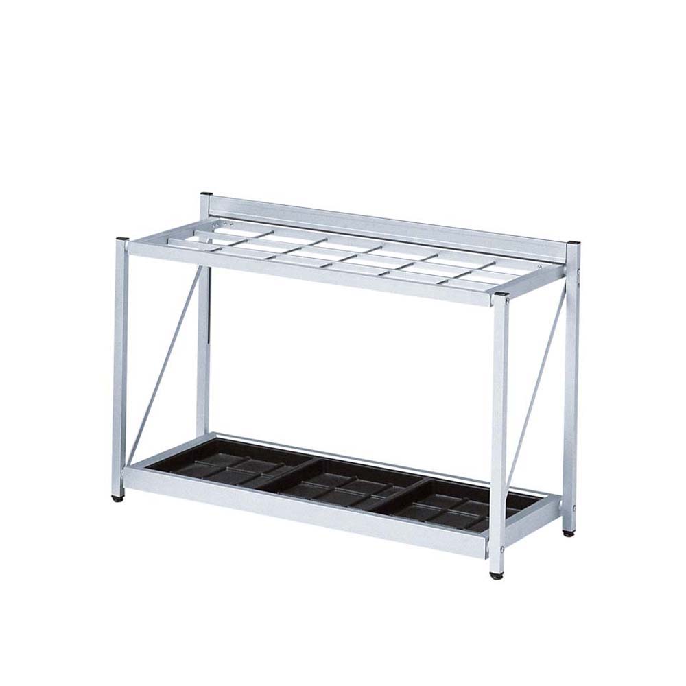 【直送品】 ミヅシマ工業 折り畳み式傘立てA #18A・18本立 (2300450) 【大型】