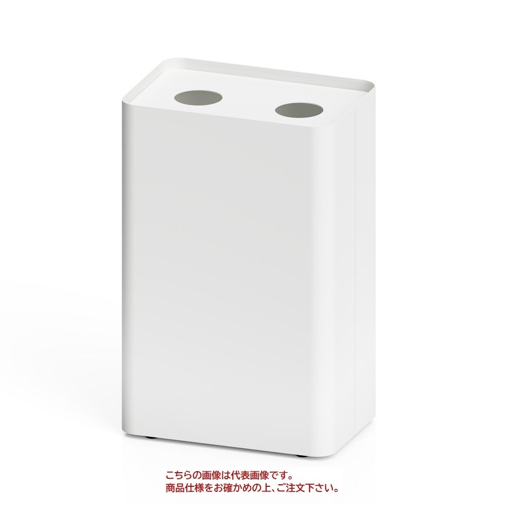 【尖んがり10倍】【直送品】 ミヅシマ製作 MSERIES屑入 並大抵(見せびらかす絶無)・丸穴2 白いこと (3620219) 【大型】