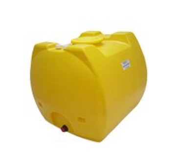 【尖んがり10倍】【直送品】 モリマーサム脂実業 ローリー貯蔵タンク (黄色) SL-1200 【大型】