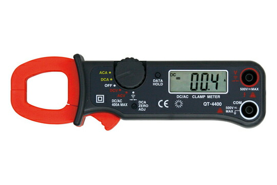 【尖んがり5倍】お母さん物の具 (MT) 遣り取り/直流デジタルクランプメータ QT-4400
