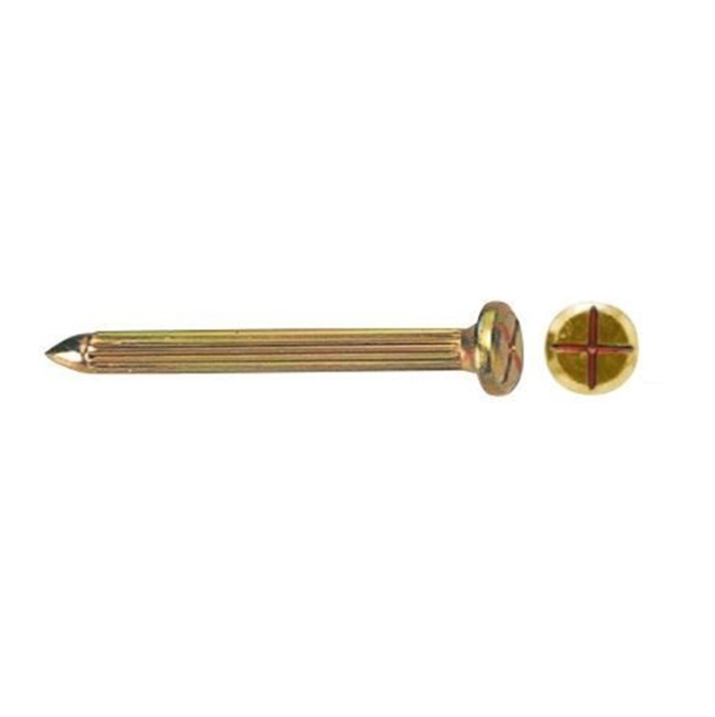 【尖んがり10倍】【直送品】 ﾏｲｿﾞｯｸｽ アースネイル NO.3 (212144) 1袋100本入り口・入口