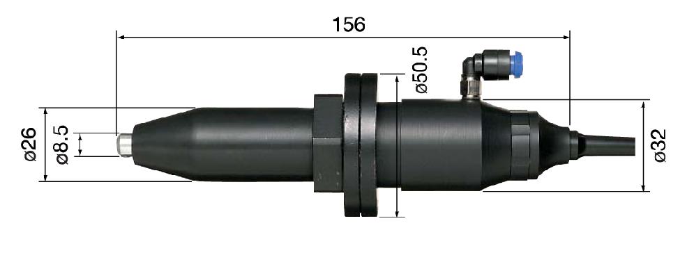 【尖んがり5倍】ナカニシ (NAKANISHI) 機械類とり備える用 チタン印字機 US-16CBT (1494) 《ソニック截断機 》