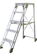 【ポイント10倍】【直送品】 ナカオ (NAKAO) 作業用踏台 A型 A-115 【大型】｜道具屋さん店