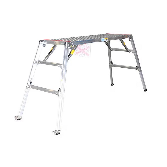 【直送品】 ナカオ (NAKAO) 四脚調節式足場台 勇馬 ESK-11 可搬式作業台 【大型】