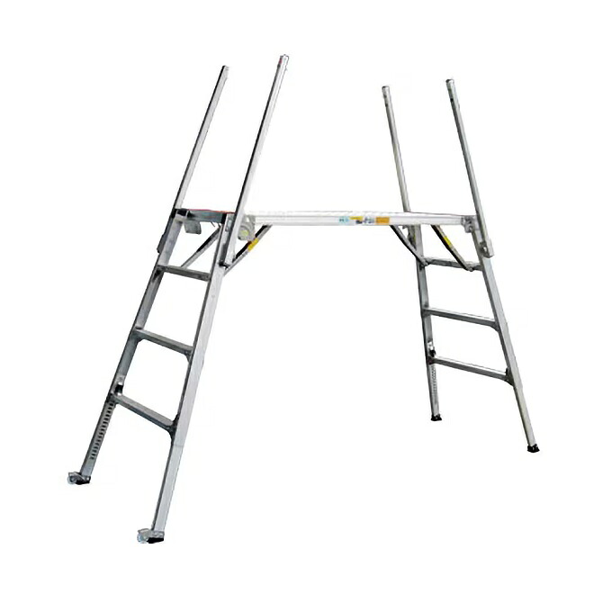 【ポイント10倍】【直送品】 ナカオ (NAKAO) 四脚調節式足場台 勇馬 ESK-14 可搬式作業台 【大型】