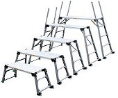 【ポイント5倍】【直送品】 ナカオ (NAKAO) 四脚調節式足場台 GTW-12 可搬式作業台 【大型】|道具屋さん店