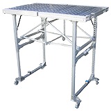 【尖んがり5倍】【直送品】 ナカオ (NAKAO) 軽銀製民族大移動式室内足がかり コン上演 MKT-1750 【大型】