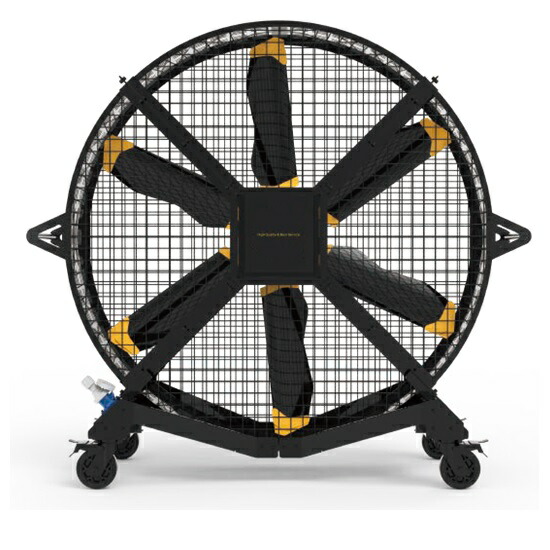 【直送品】 NBC科学技術者 ケール気違い エアムーブ 2ｍ Y6BAA20-100V 【特大・貨物輸送別】