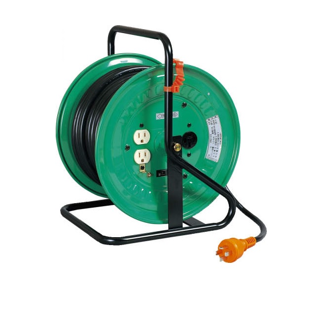 【ポイント10倍】日動工業 三相200V トランスリール VRD-215 降圧兼用 20m 《トランス》|道具屋さん店