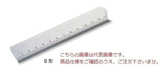 【尖んがり5倍】【直送品】 新潟精機 目盛付鋼製判定基準引っ切り無い外辺部 STG-B1500 (005119) (B形) 【大型】