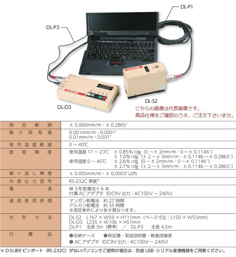 【ポイント10倍】新潟精機 レベルニックセパレート・システム DL-S2 (010012) 《レベルニック》