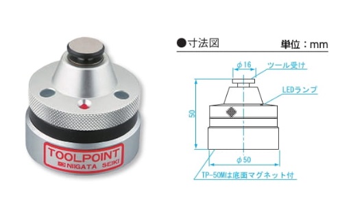 【ポイント10倍】新潟精機 ツールポイント TP-50M (013206)