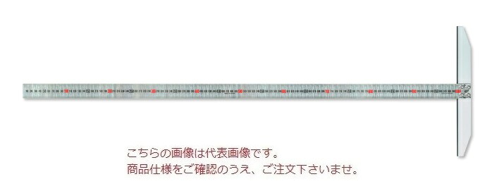 【直送品】 新潟精機 T型定規 快段目盛 TT-1000KD (00111300) 【大型】｜道具屋さん店