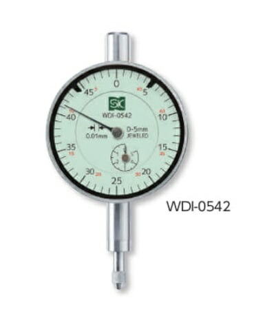 【ポイント10倍】新潟精機 小形ダイヤルゲージ WDI-0542 (151513) 7,145円