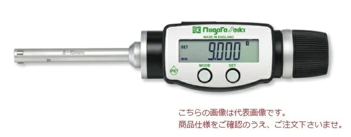 【ポイント5倍】新潟精機 デジタルSライン三点マイクロメータ MCD-2535IP67S (151857)