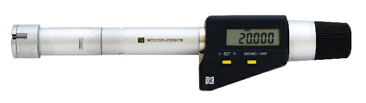 新潟精機 デジタル三点マイクロ米突 MCD3385-2025HTN (00152256)