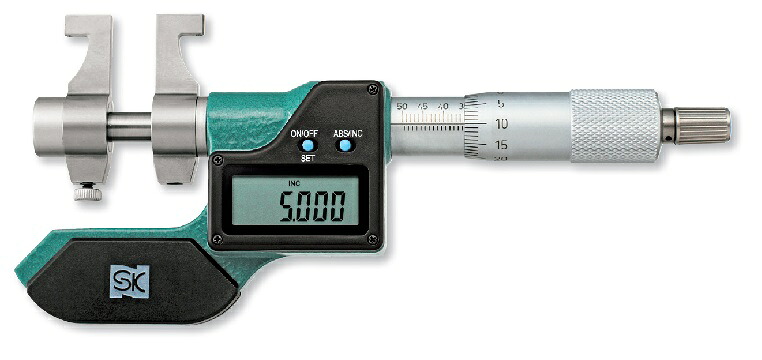 【ポイント5倍】新潟精機 デジタルインサイドマイクロメータ QEM394-50I (152380)｜道具屋さん店 33,820円