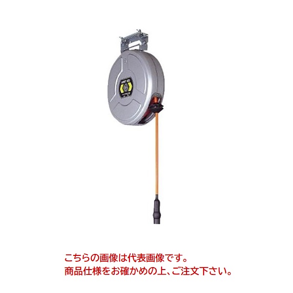 【直送品】 日平機器 大型ハンディーエアーリール 内径6.4X15m HAN-215J 28,815円