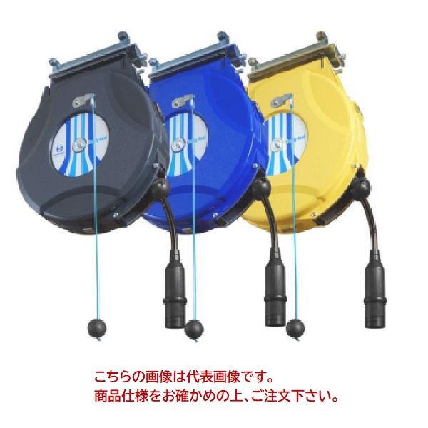 【尖んがり5倍】日平装具 ハンディーエアーリール 黒配管 口径6.4X10m 黒(打ち切り付) HAP-210JBS-BG 【受注生み出すこと品】