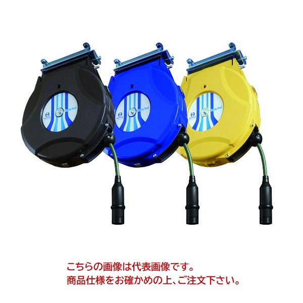 【ポイント5倍】日平機器 タフティーエアーリール 耐火花 内径8X10m 青 HAP-310JT-BL