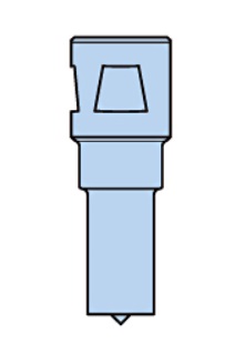 【ポイント5倍】日東工器 Lポンチ 18 46205