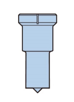 【ポイント5倍】日東工器 Dポンチ 25X14 91248
